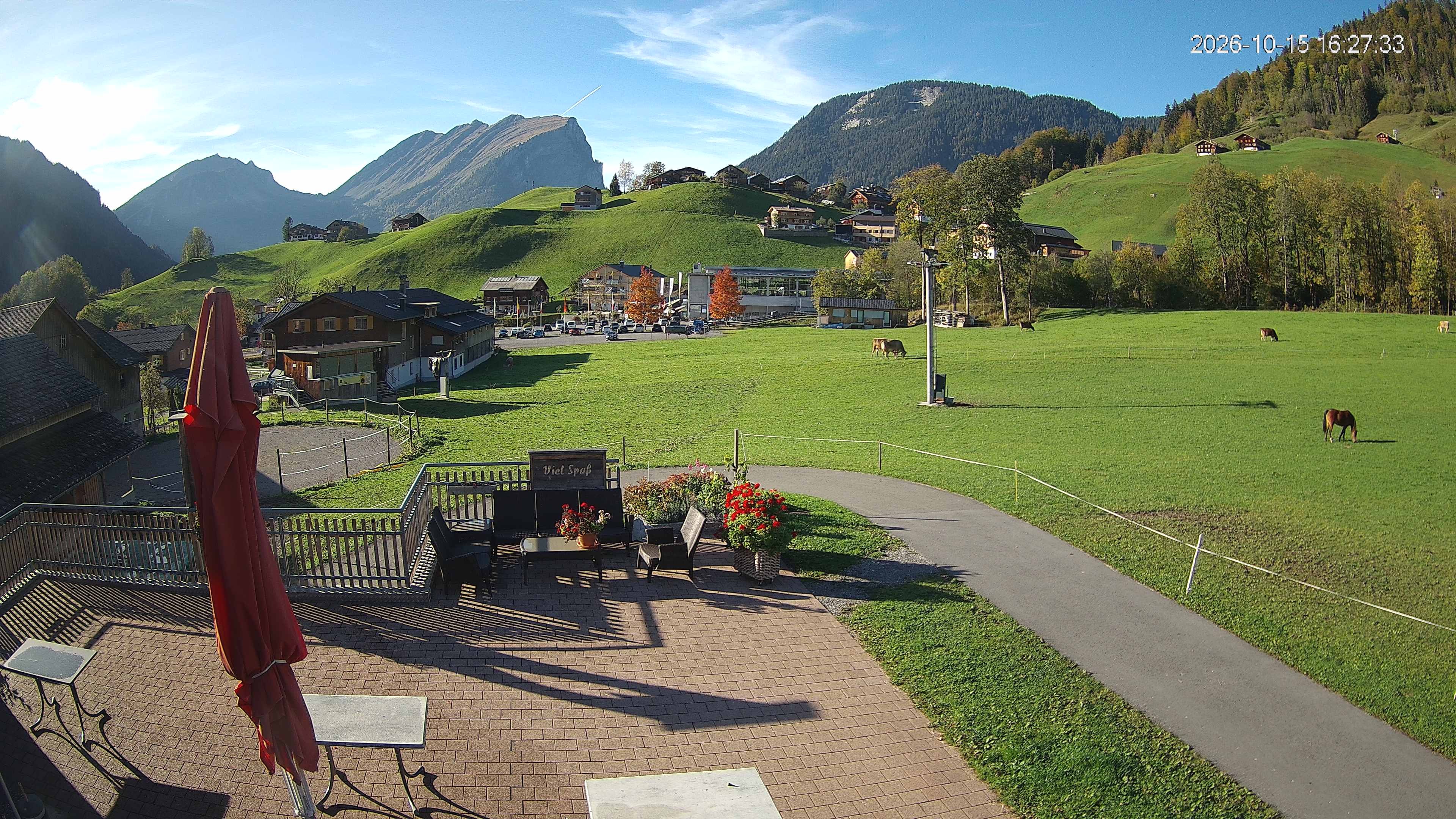 Archiv Foto Webcam Schrannenhof am Diedamskopf
