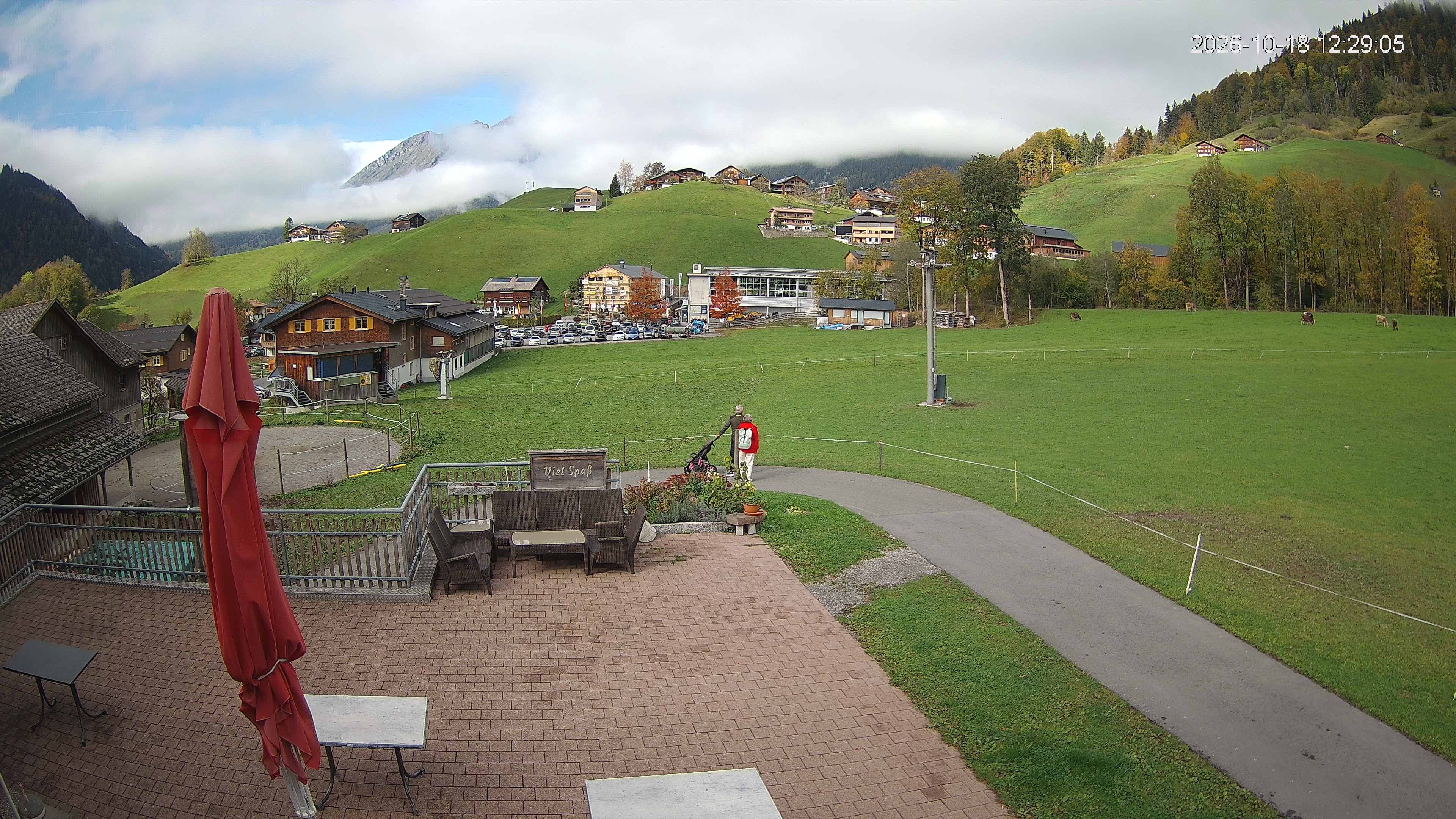 Archiv Foto Webcam Schrannenhof am Diedamskopf