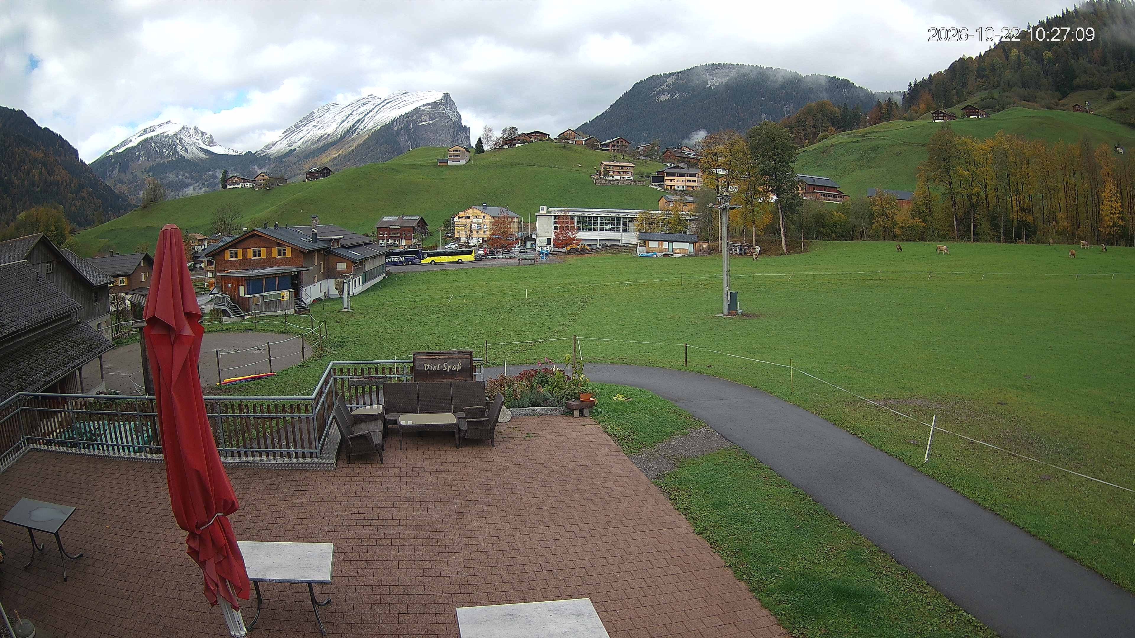 Archiv Foto Webcam Schrannenhof am Diedamskopf