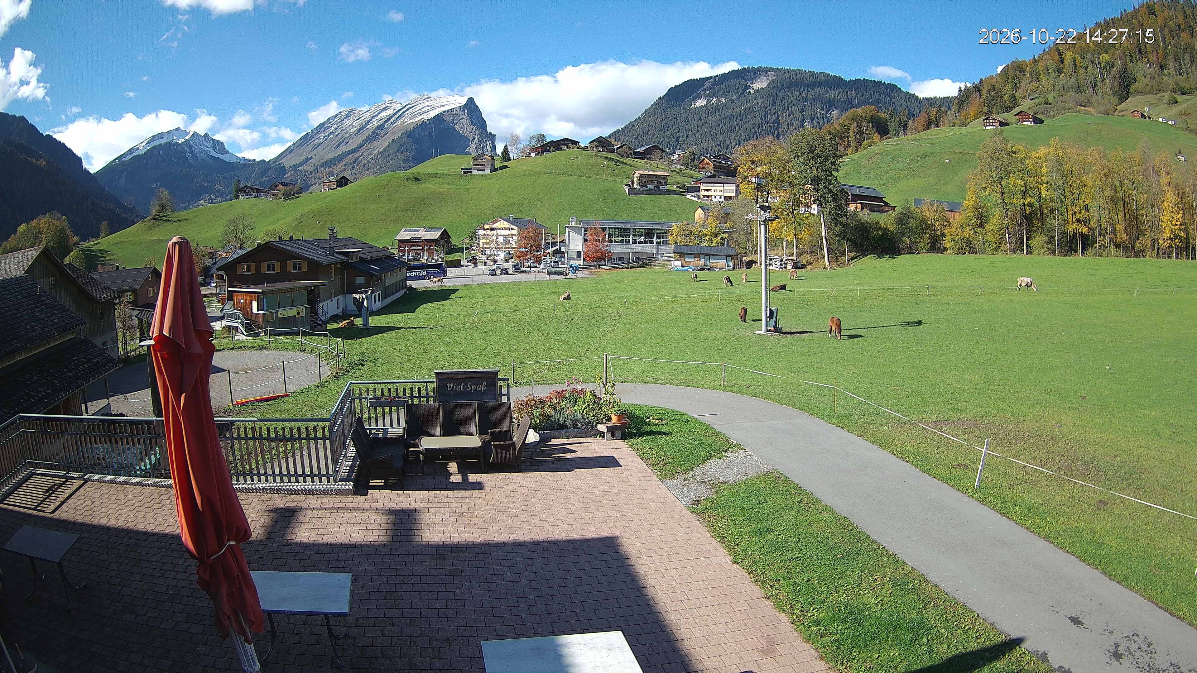 Archiv Foto Webcam Schrannenhof am Diedamskopf