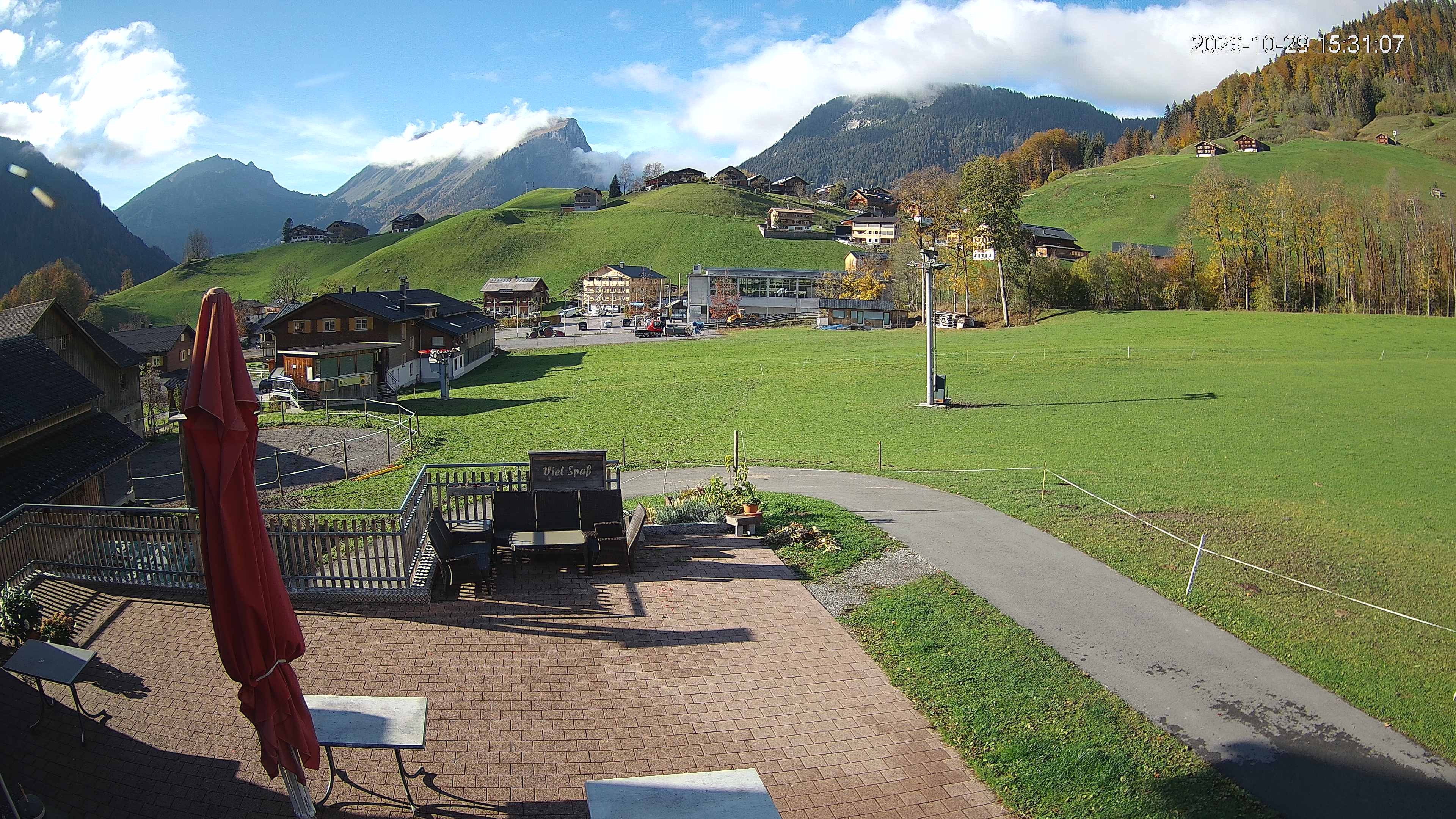 Archiv Foto Webcam Schrannenhof am Diedamskopf