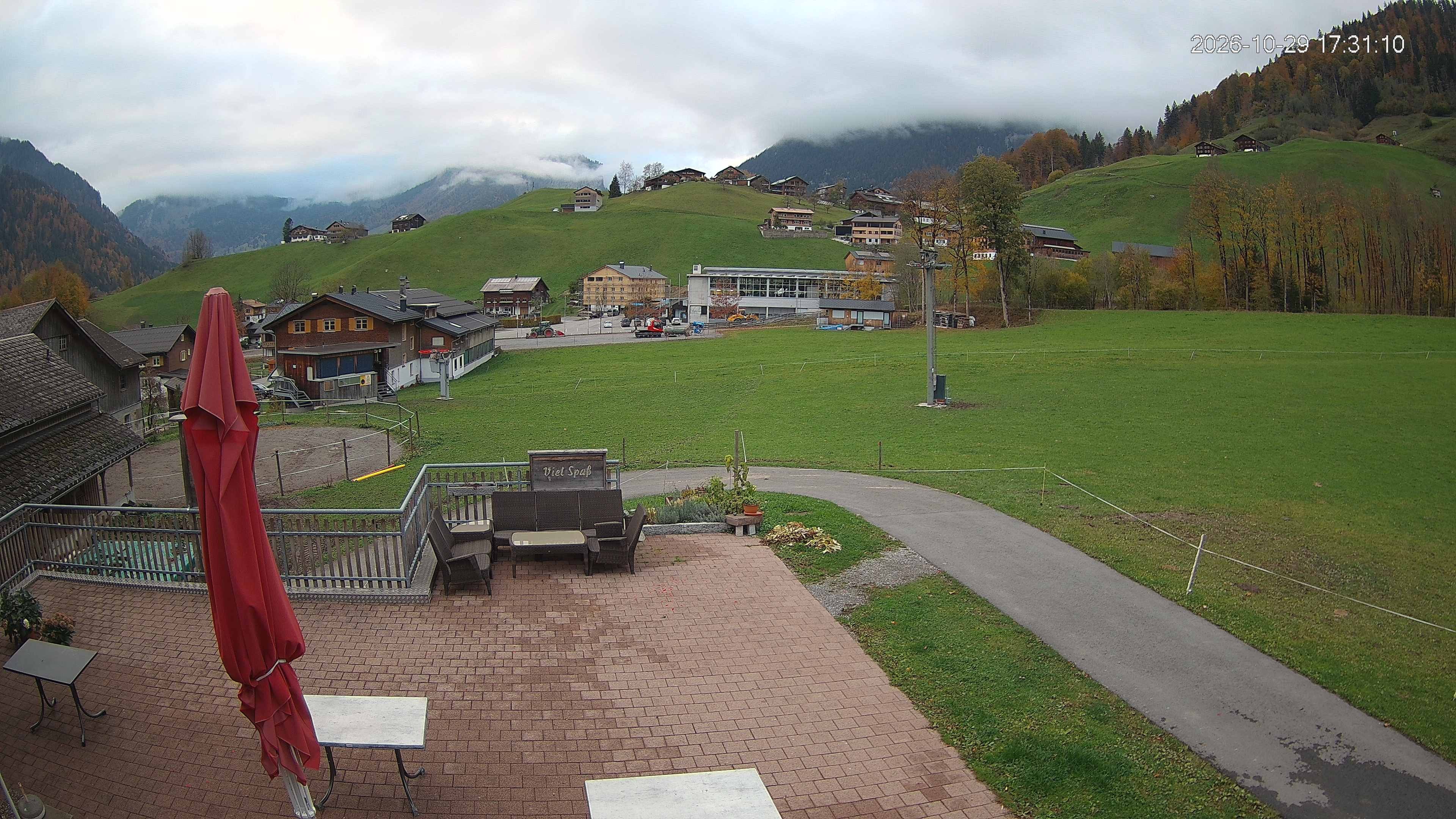 Archiv Foto Webcam Schrannenhof am Diedamskopf