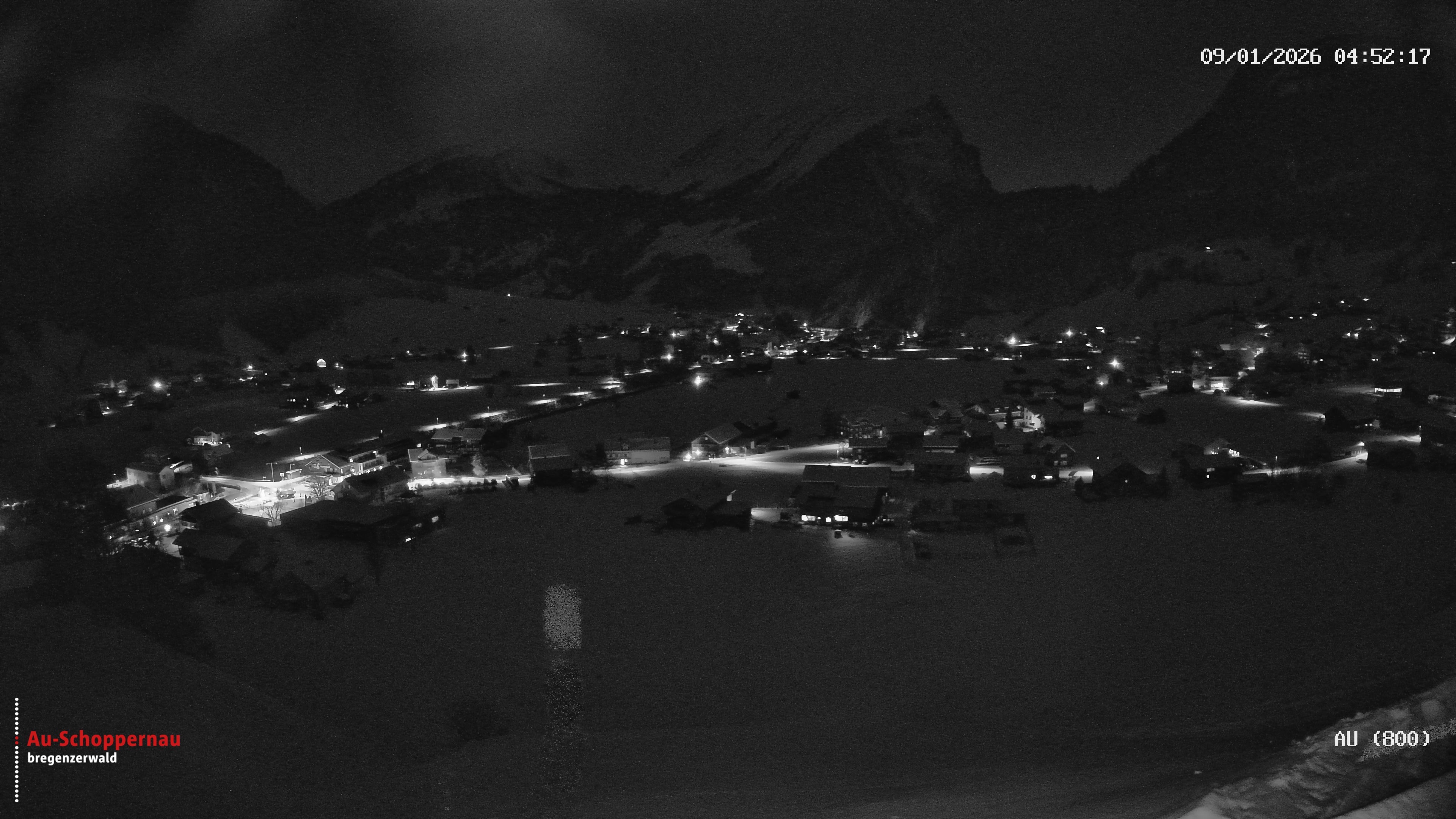 Archived image Webcam Au near Schoppernau