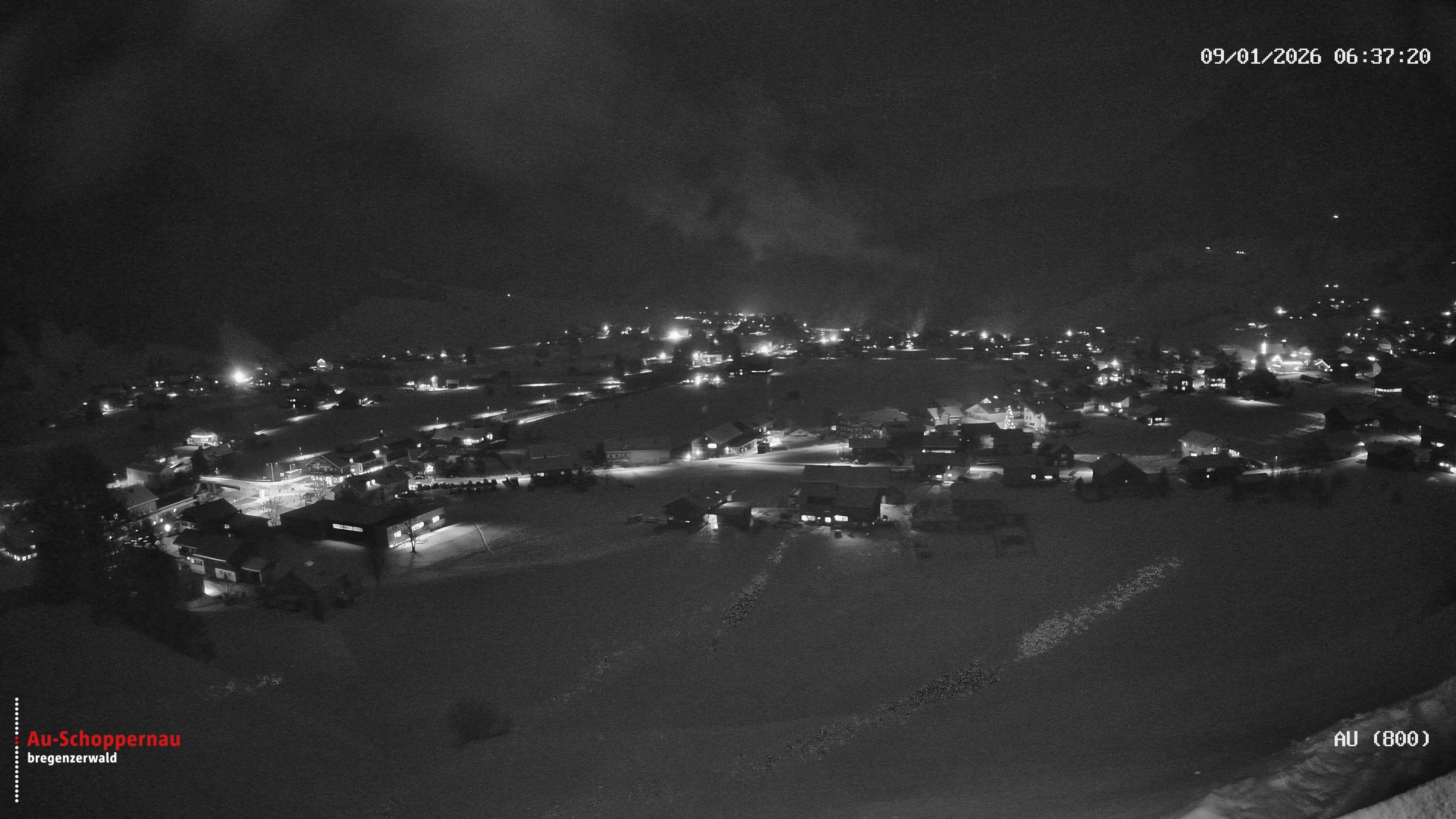 Archived image Webcam Au near Schoppernau