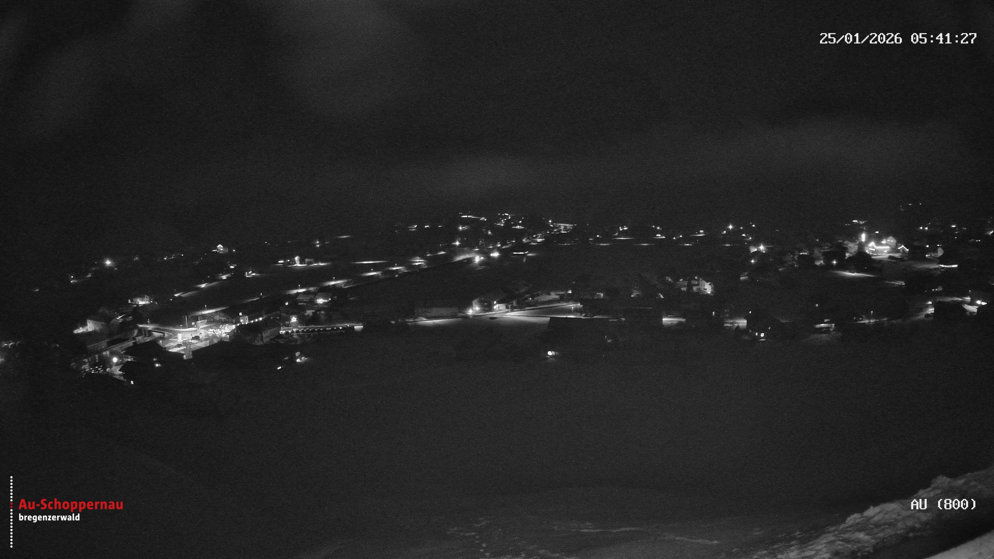 Archiv Foto Webcam Au bei Schoppernau