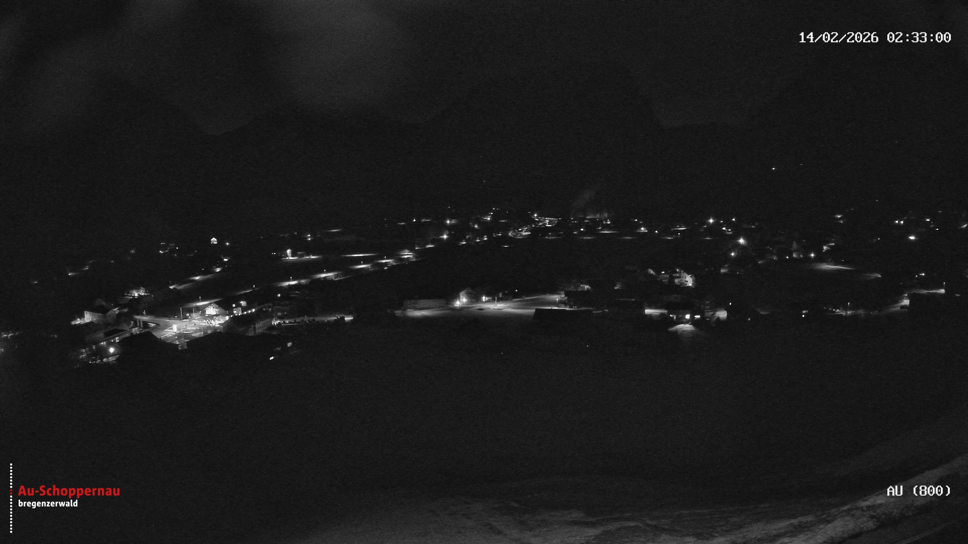 Archiv Foto Webcam Au bei Schoppernau