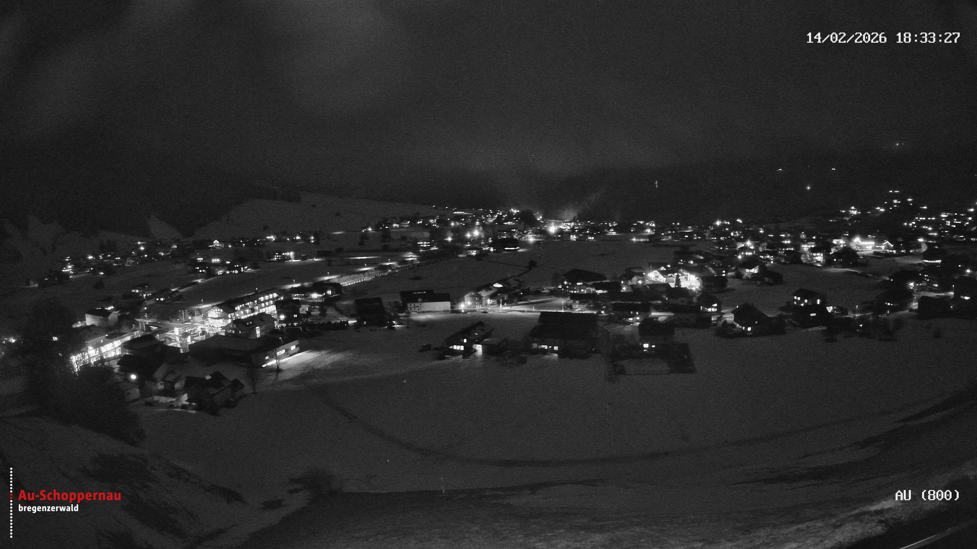 Archiv Foto Webcam Au bei Schoppernau