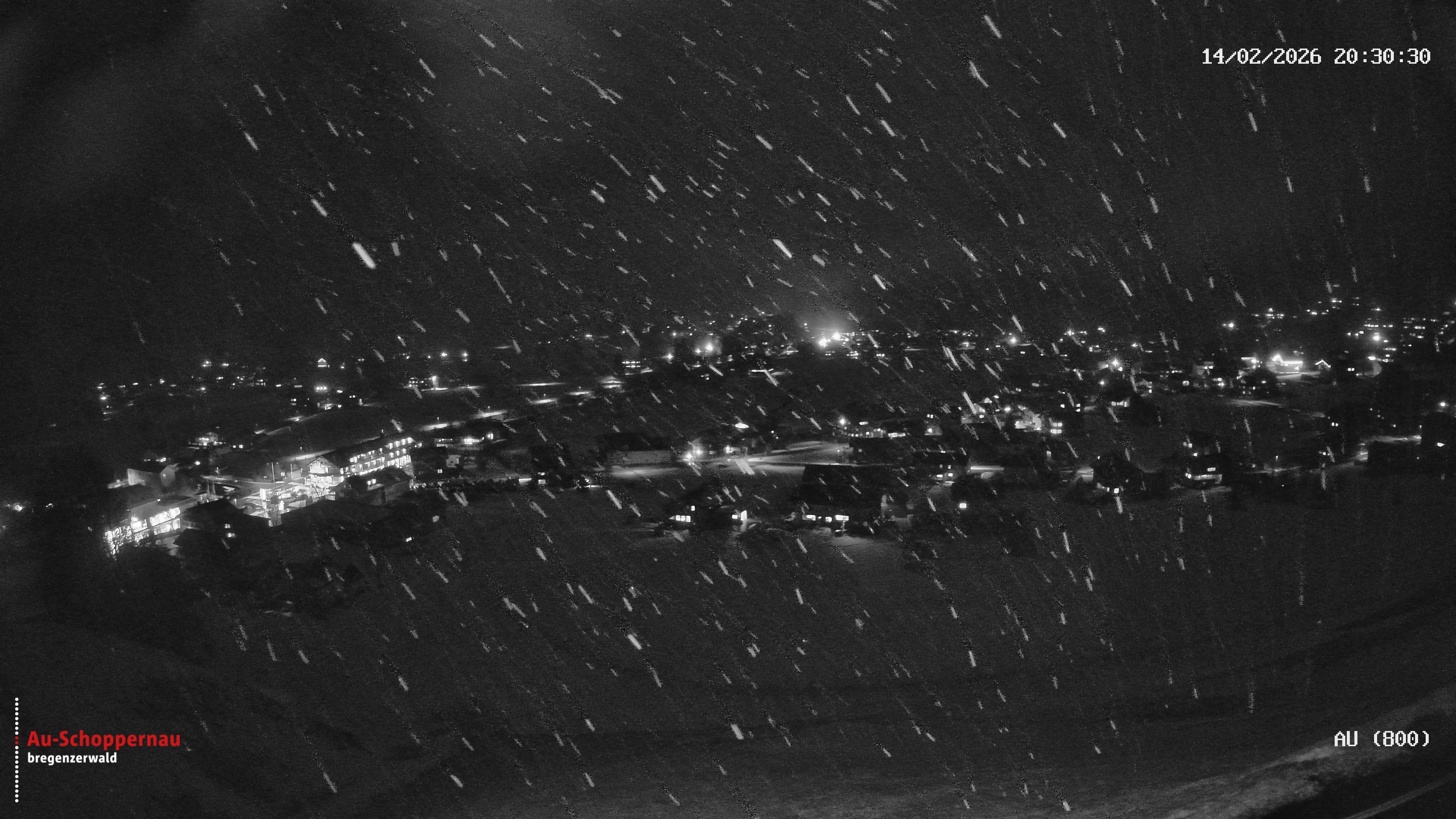 Archiv Foto Webcam Au bei Schoppernau