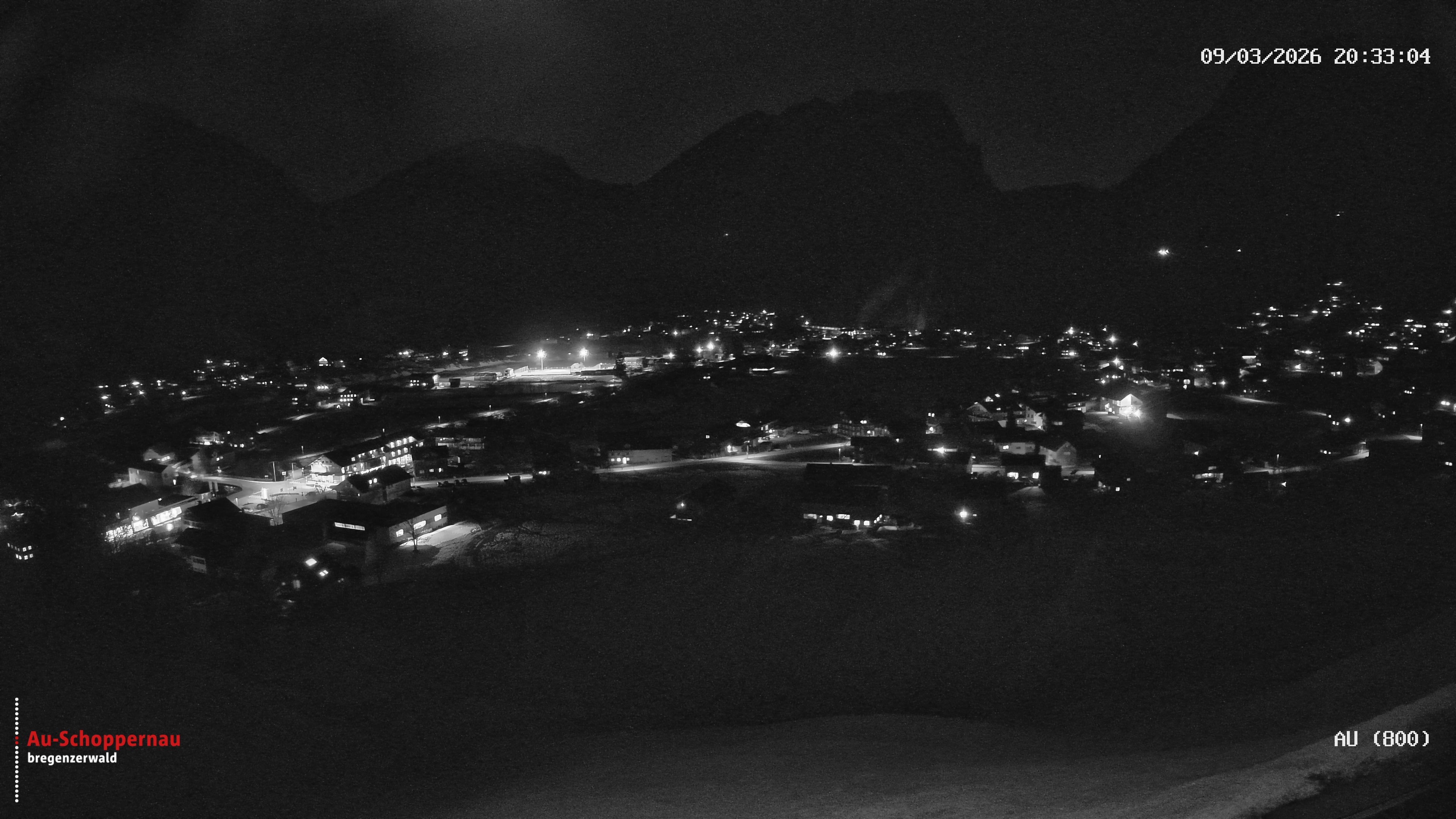 Archiv Foto Webcam Au bei Schoppernau