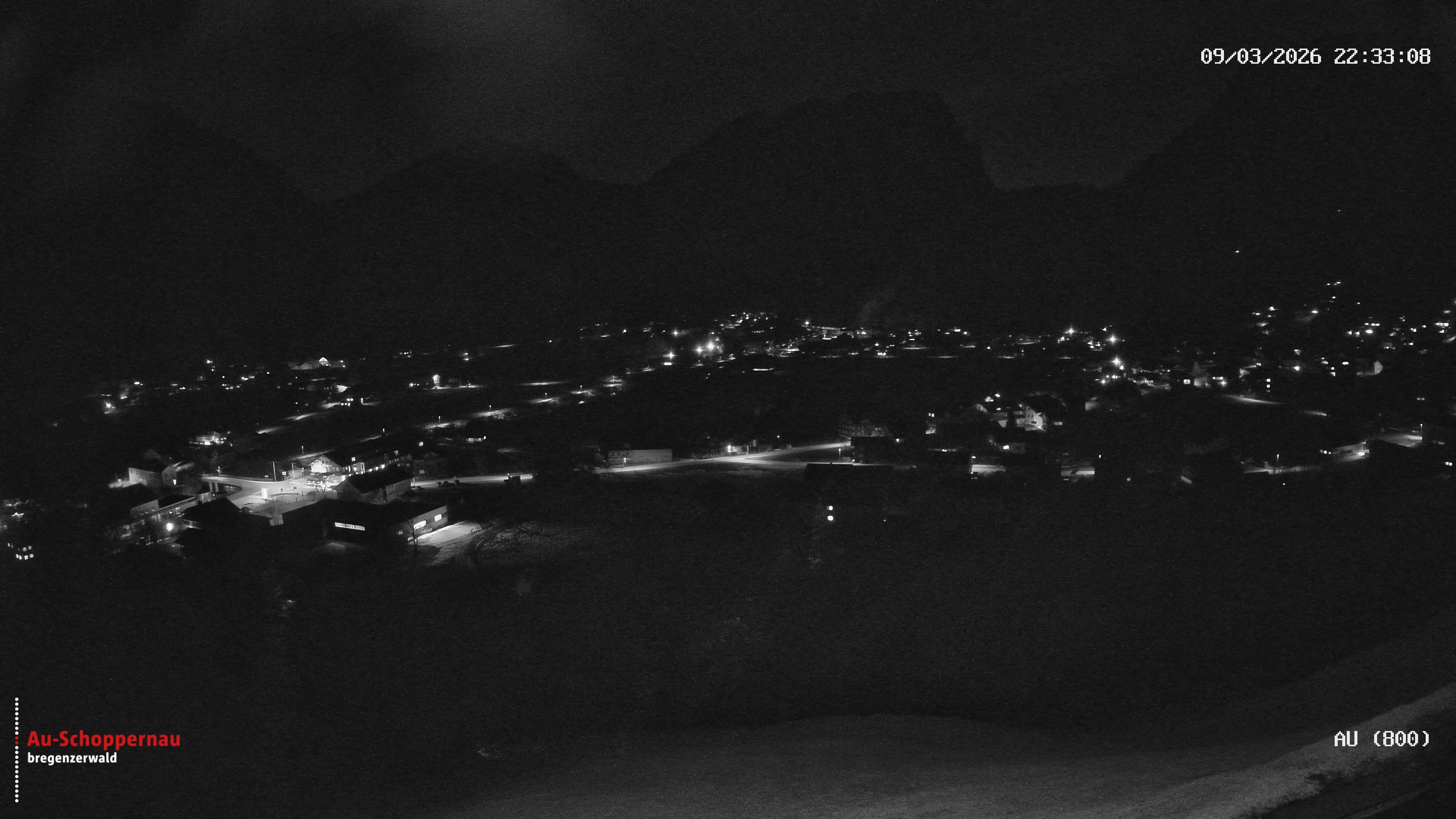 Archiv Foto Webcam Au bei Schoppernau