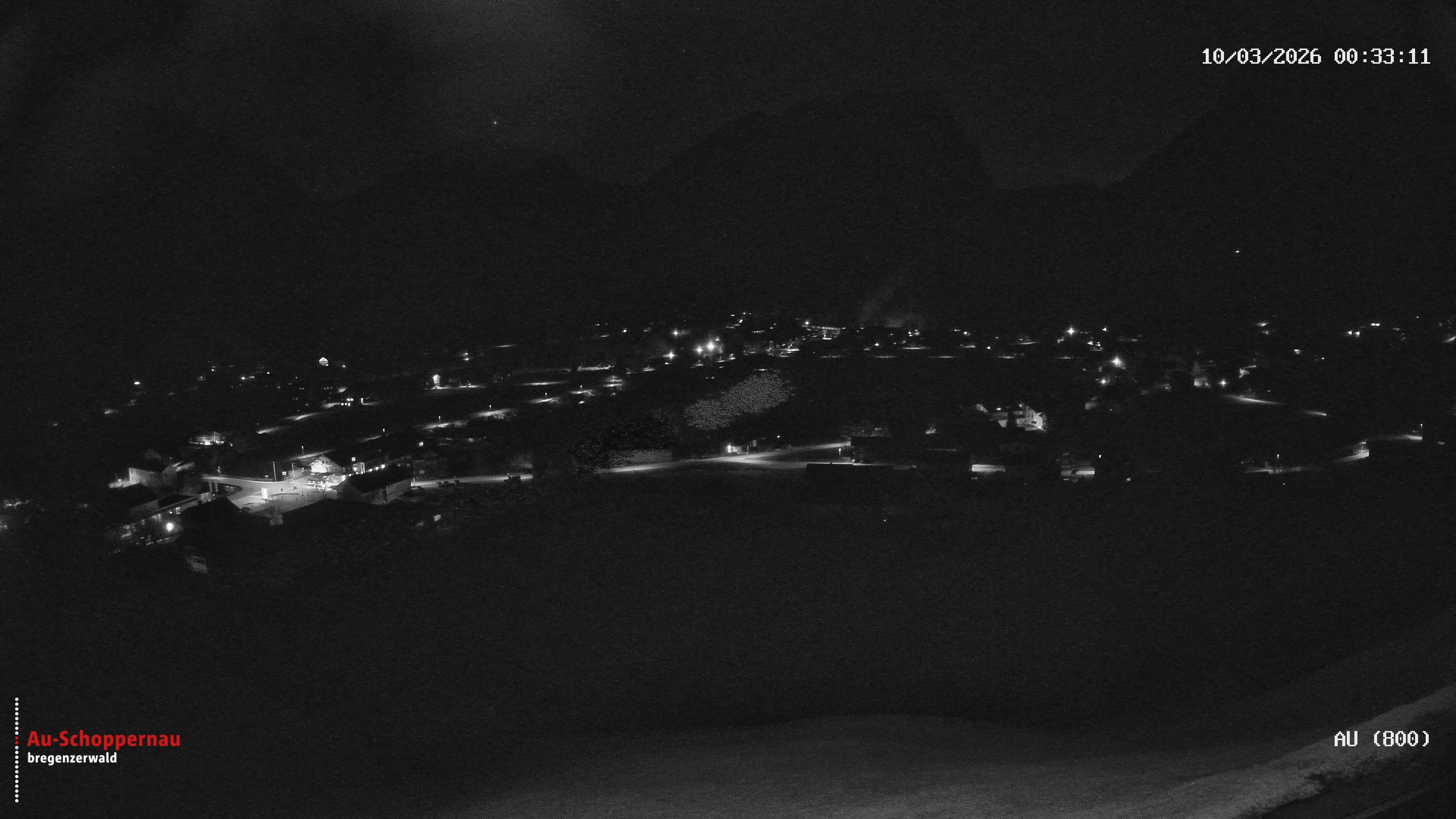 Archiv Foto Webcam Au bei Schoppernau