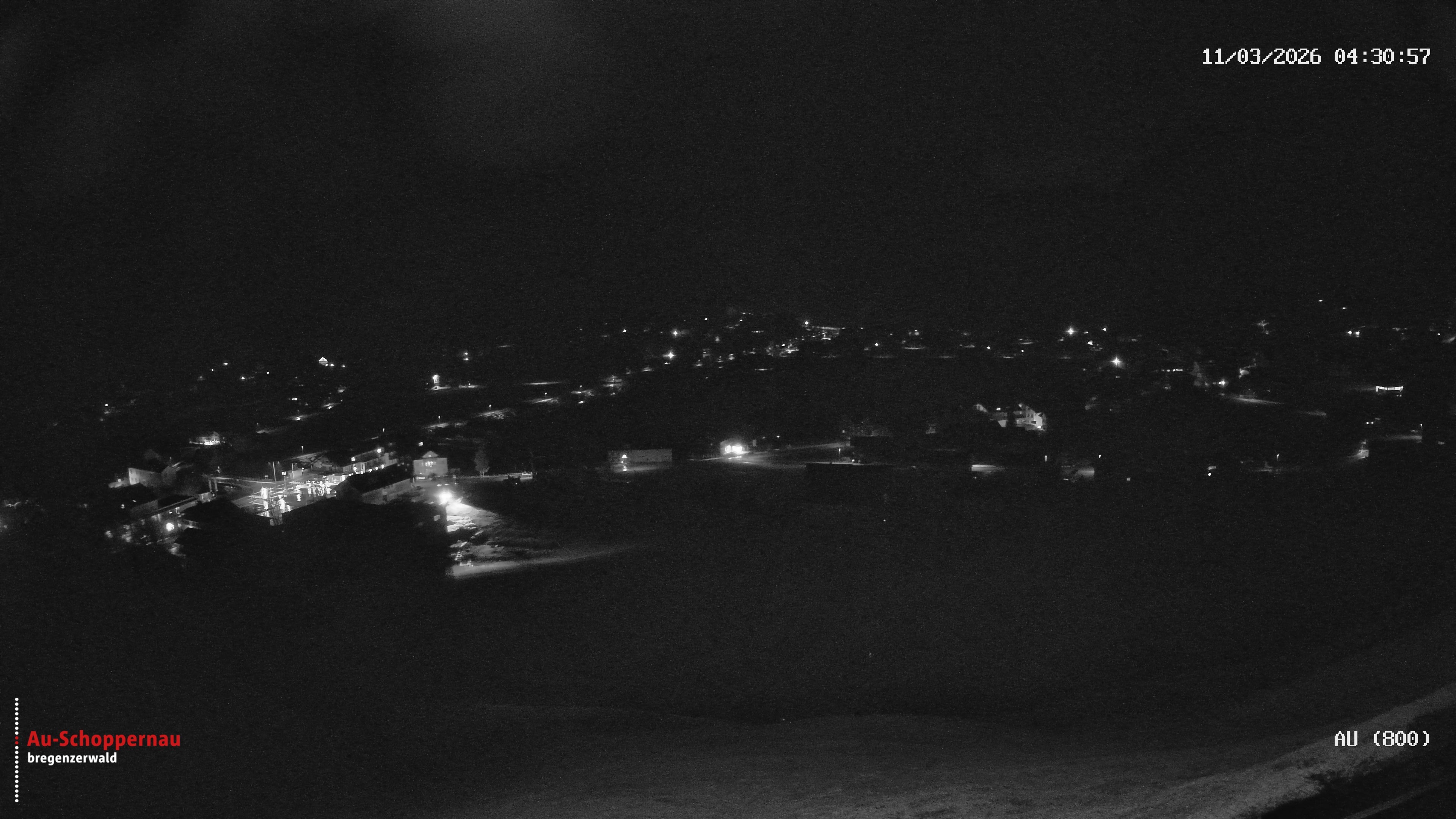 Archiv Foto Webcam Au bei Schoppernau