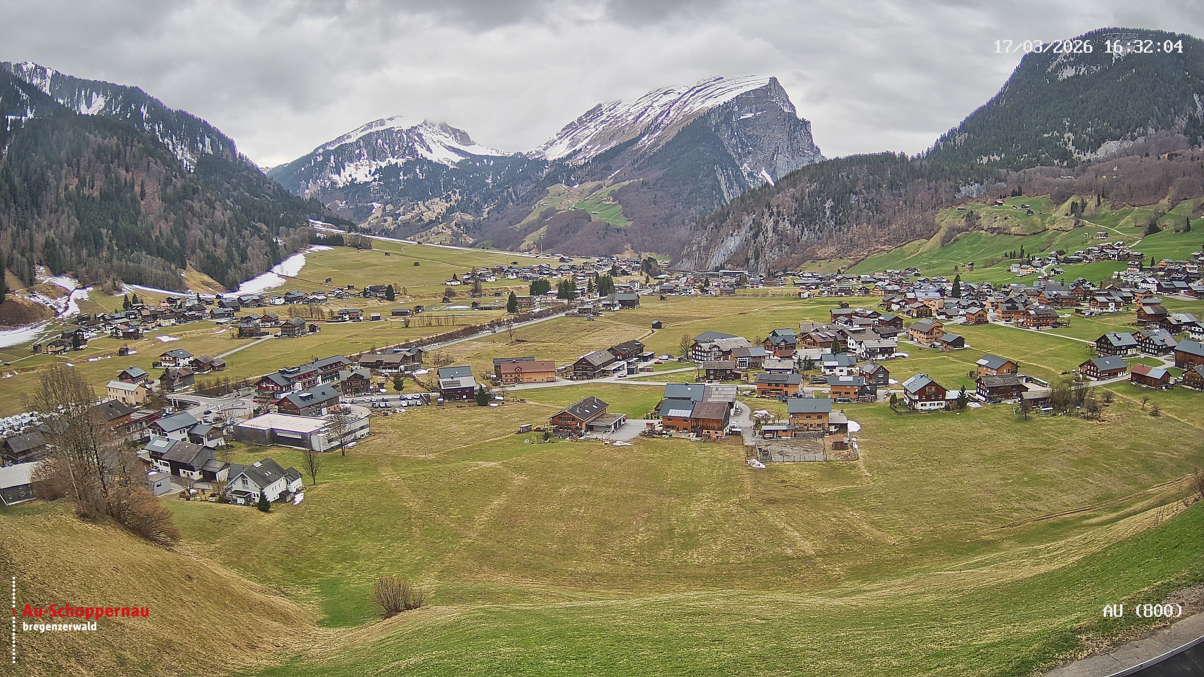 Archiv Foto Webcam Au bei Schoppernau