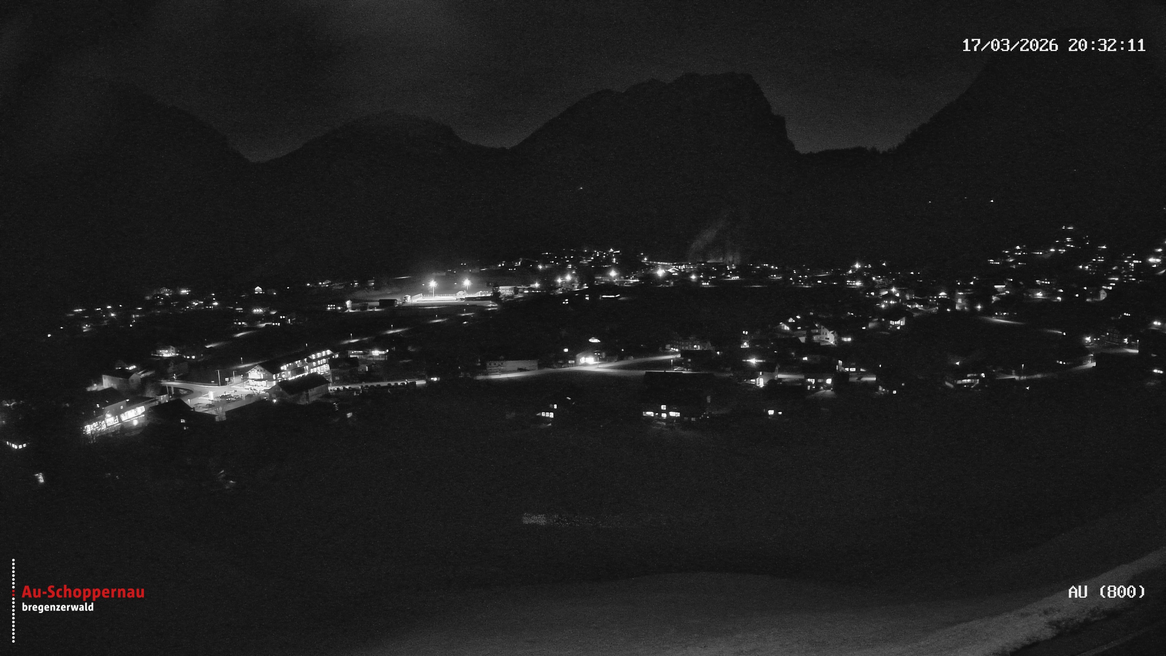 Archiv Foto Webcam Au bei Schoppernau