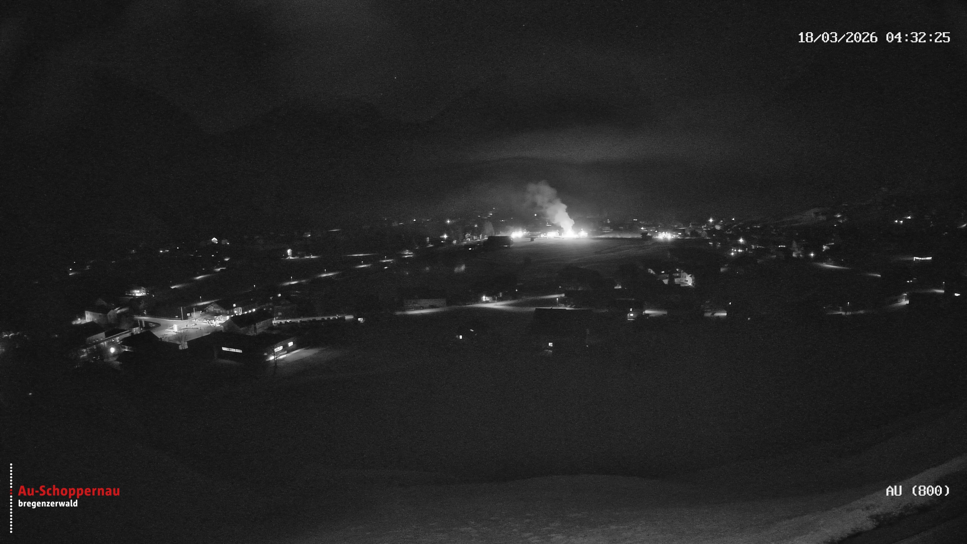 Archived image Webcam Au near Schoppernau