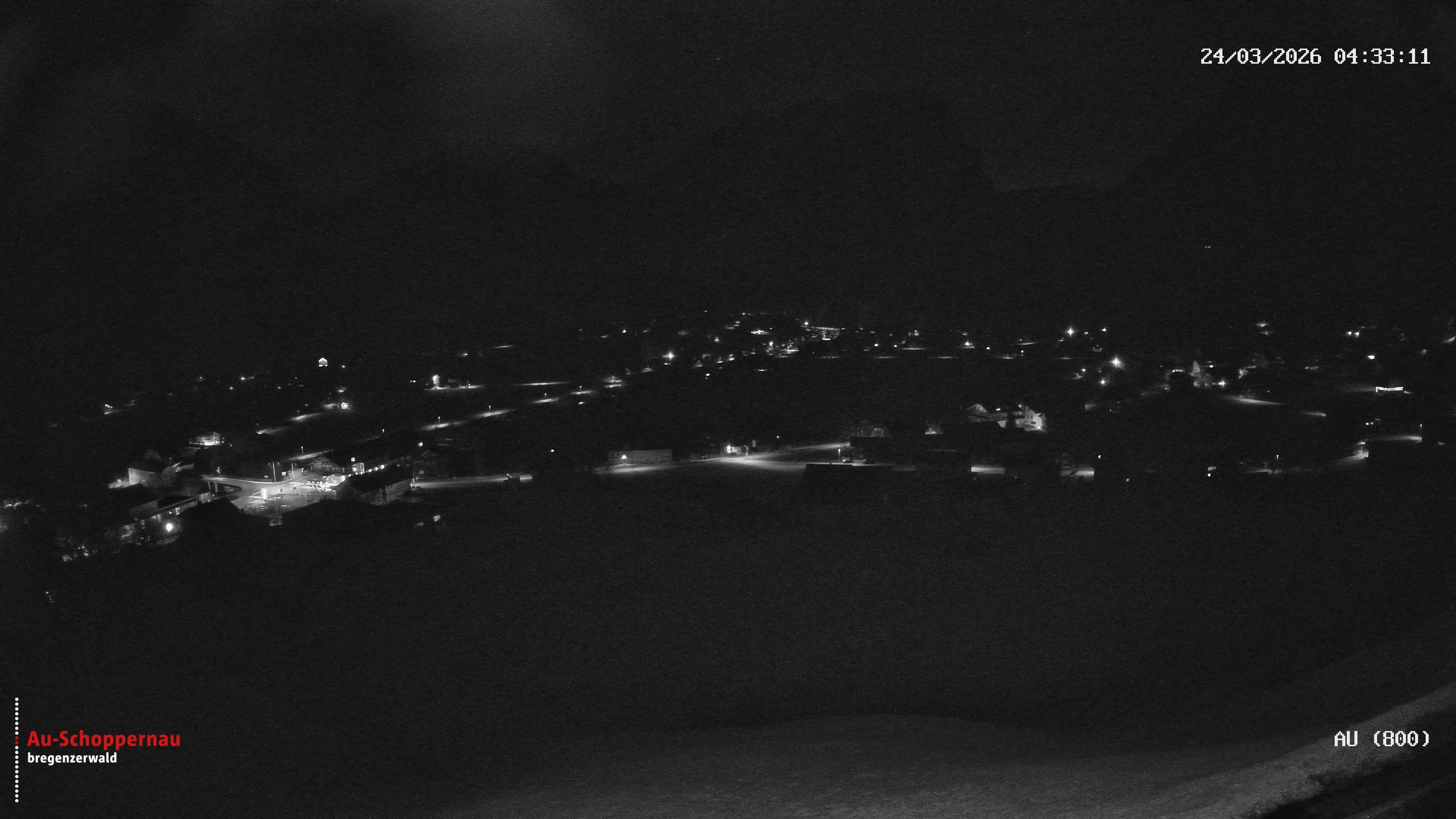 Archiv Foto Webcam Au bei Schoppernau