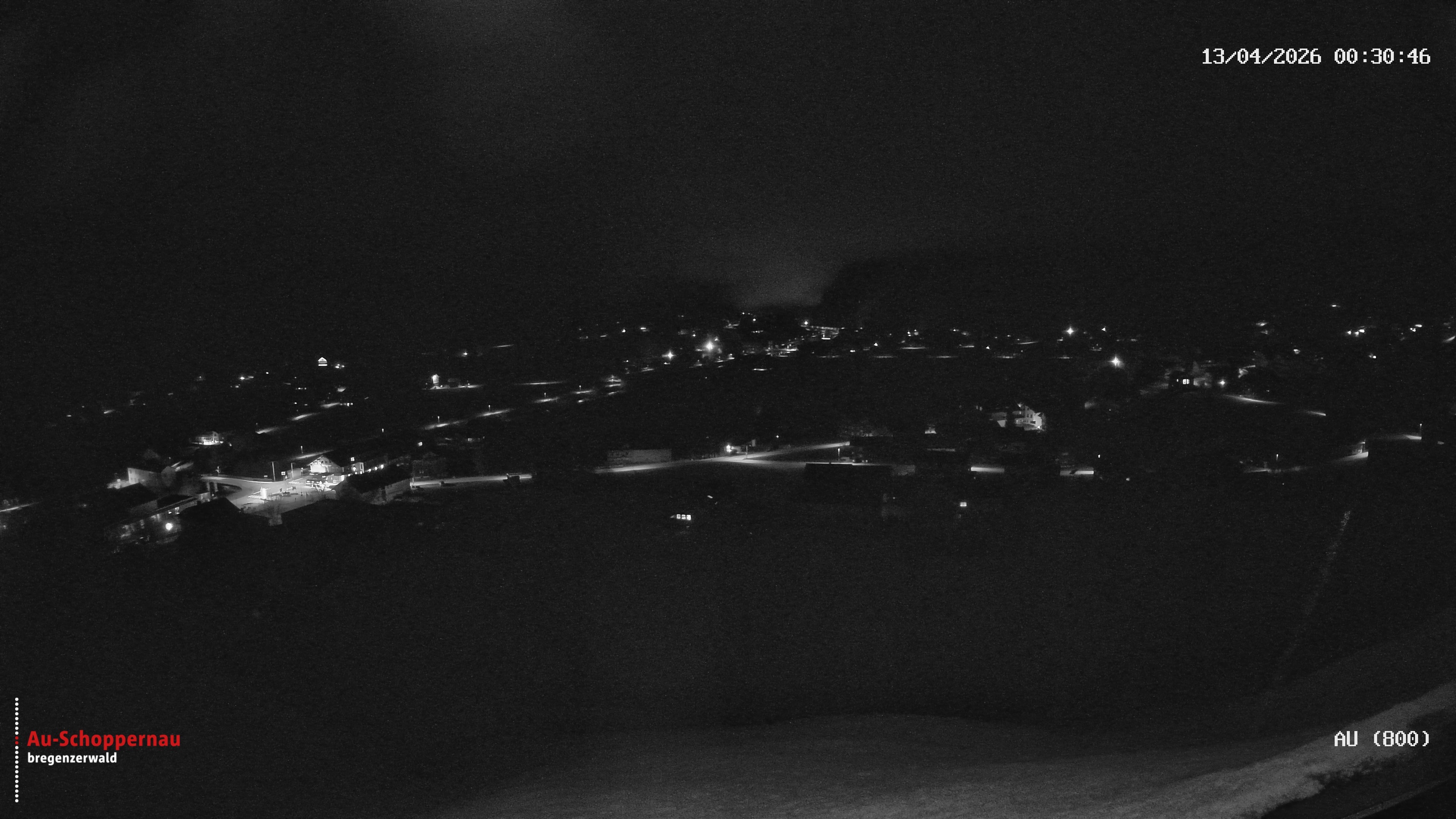 Archived image Webcam Au near Schoppernau