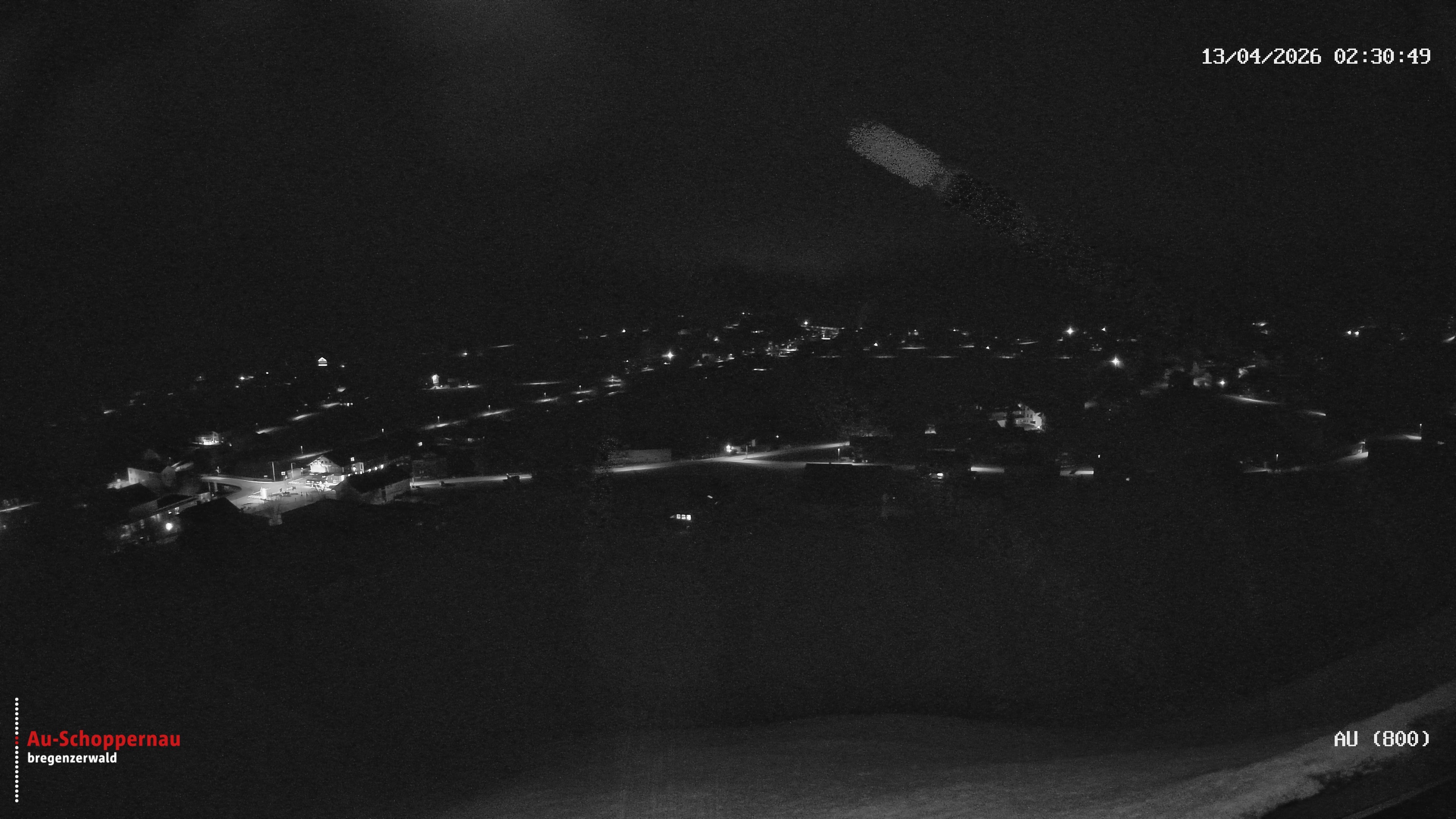 Archived image Webcam Au near Schoppernau