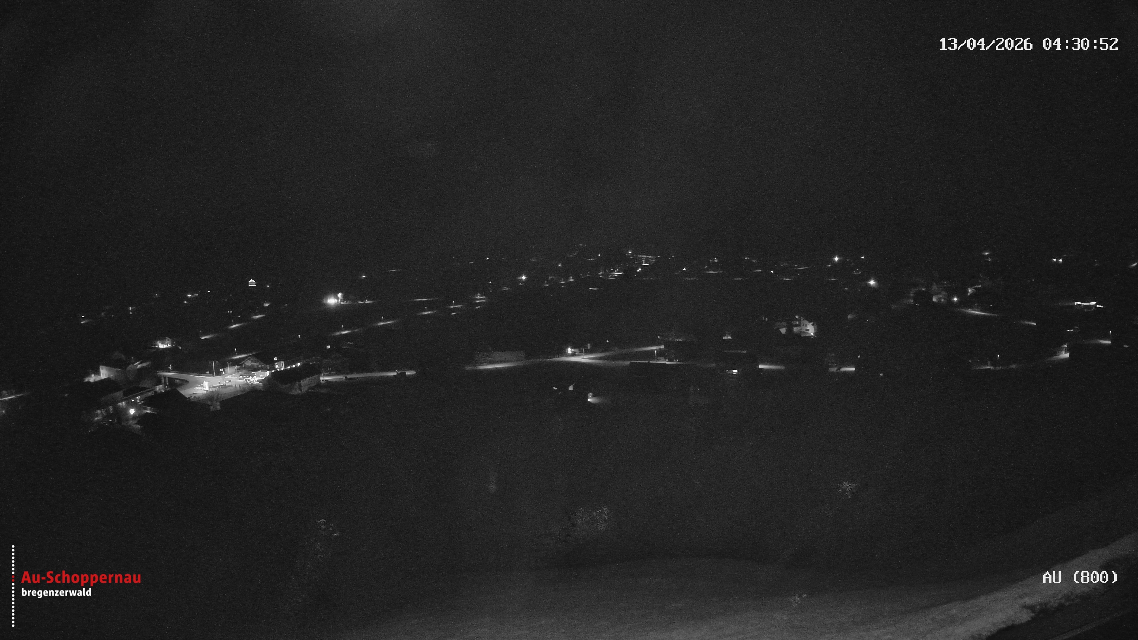 Archived image Webcam Au near Schoppernau