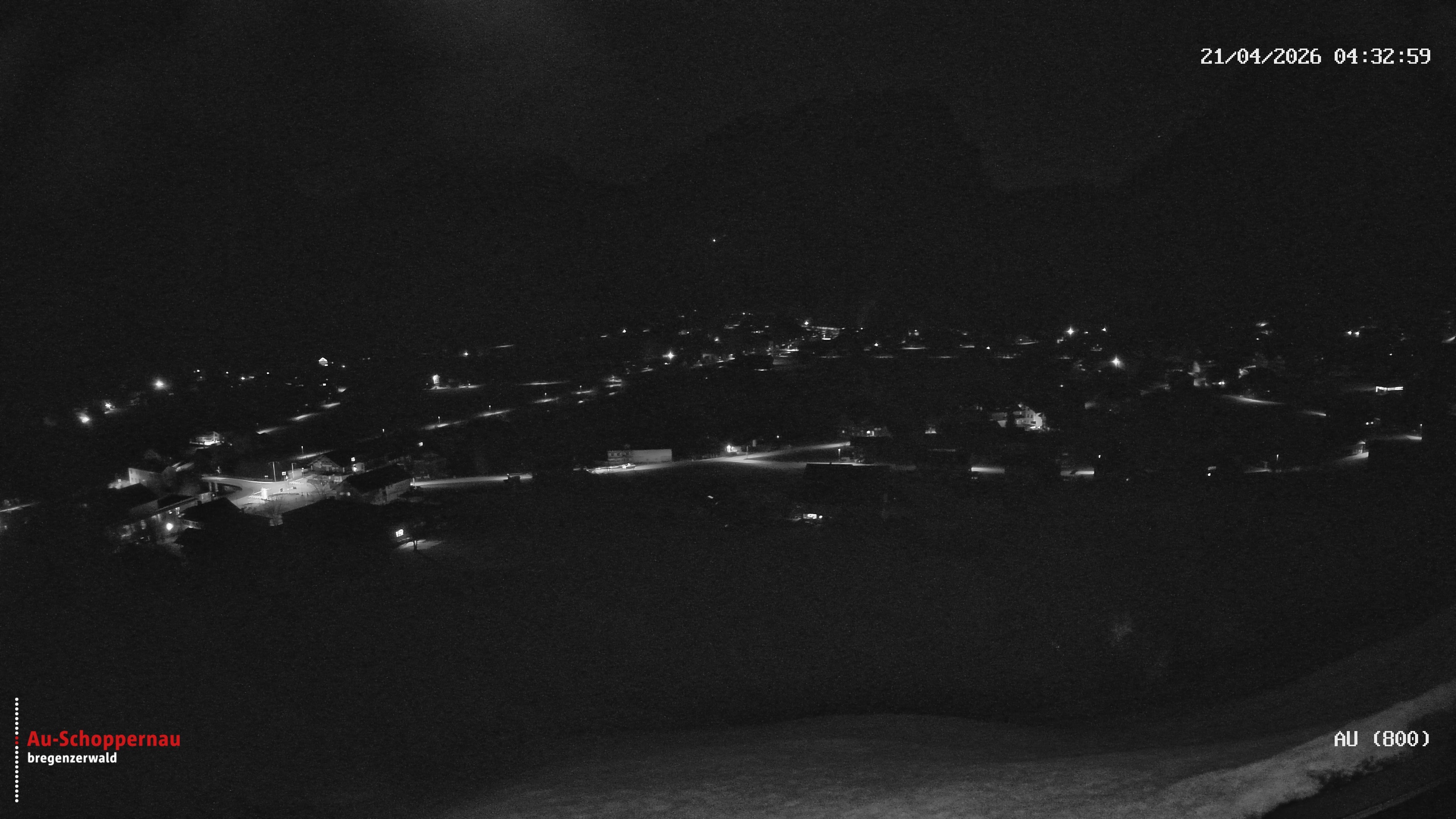 Archiv Foto Webcam Au bei Schoppernau