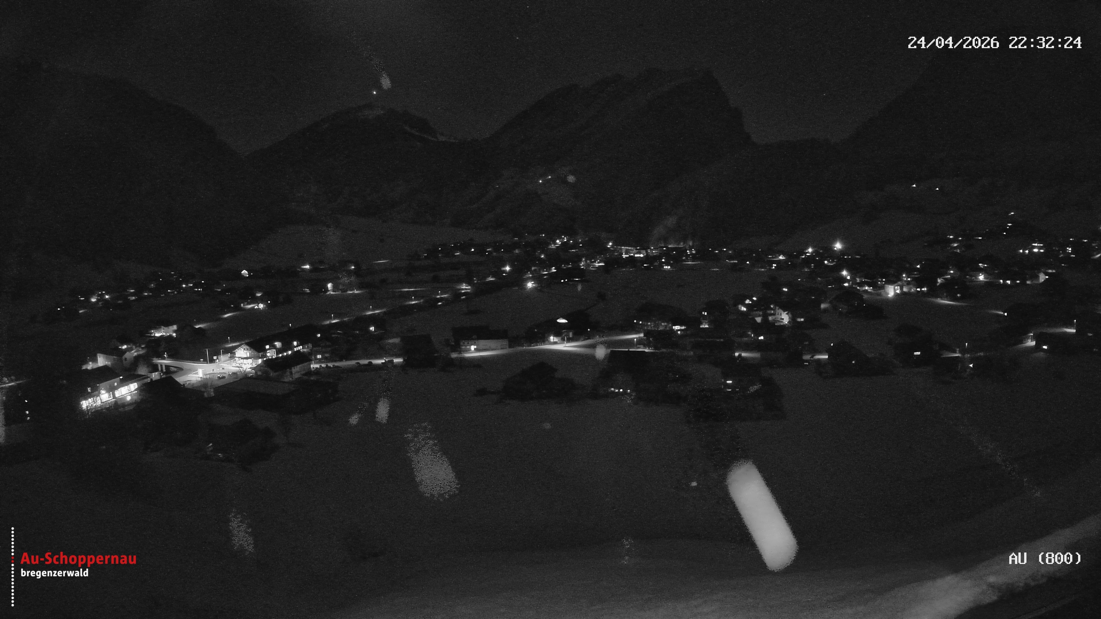 Archiv Foto Webcam Au bei Schoppernau