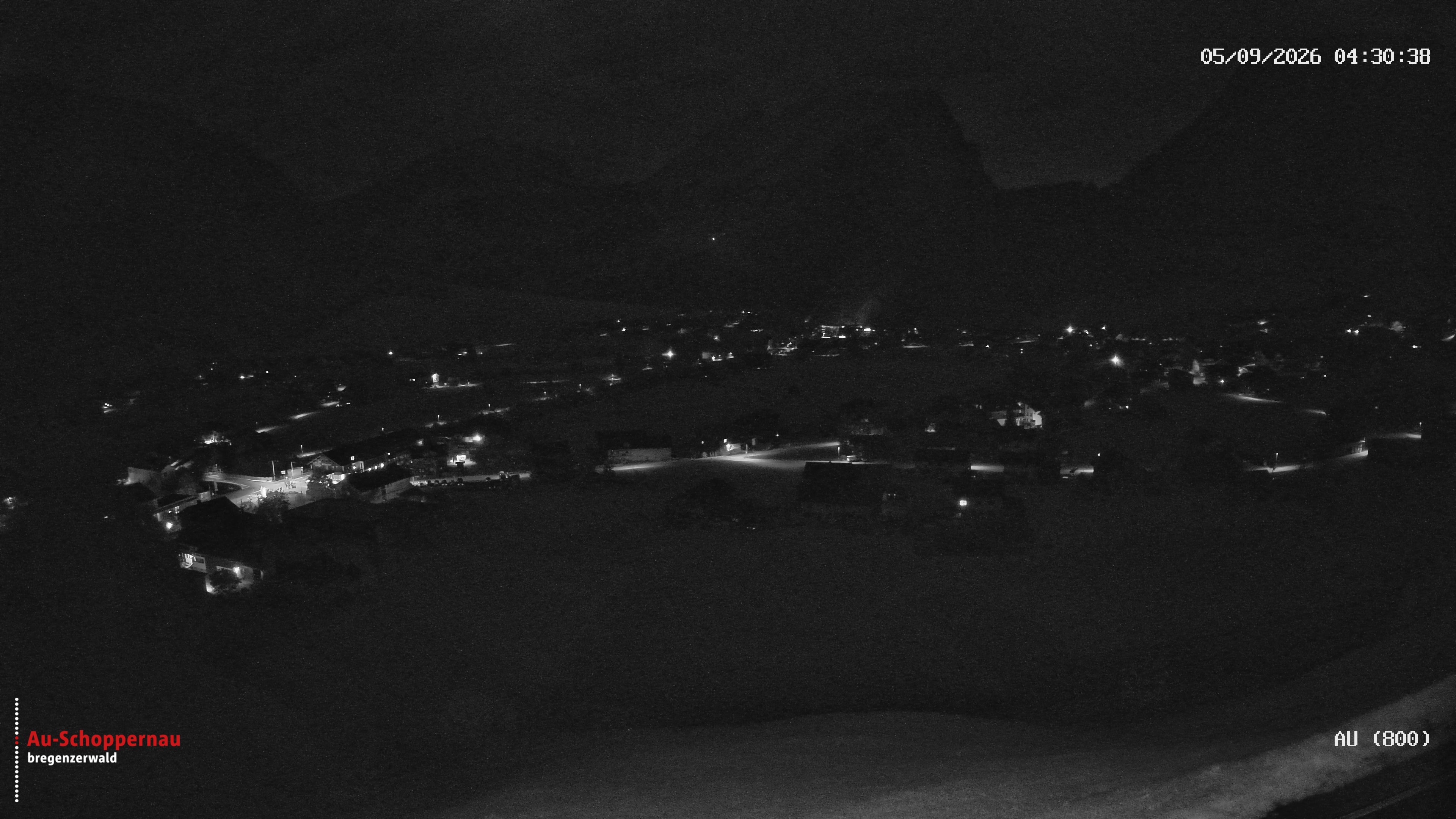 Archived image Webcam Au near Schoppernau