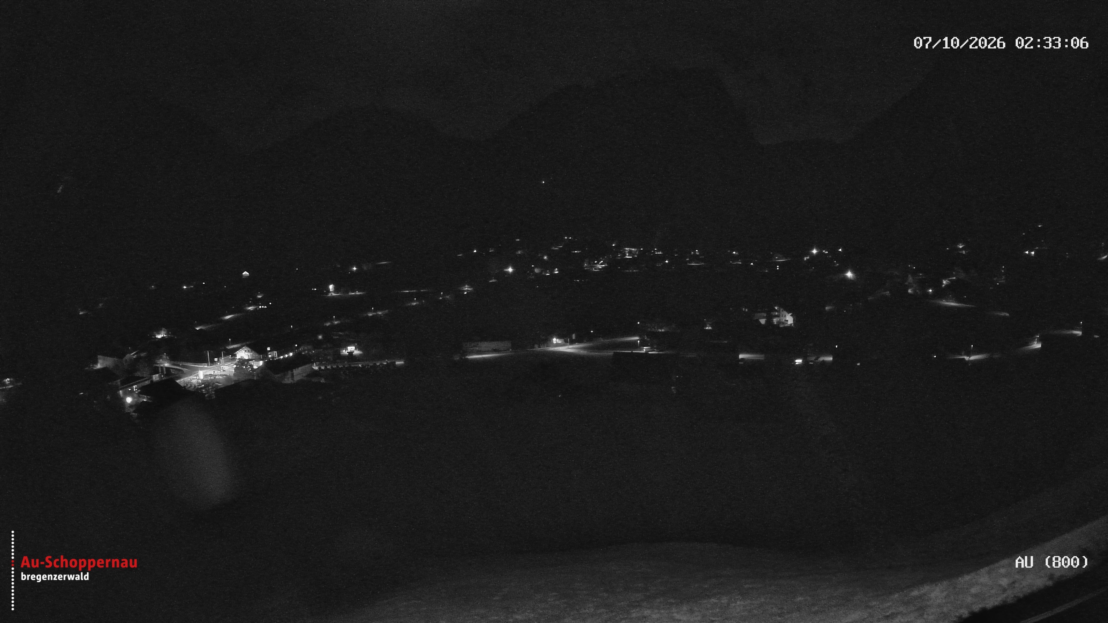 Archived image Webcam Au near Schoppernau