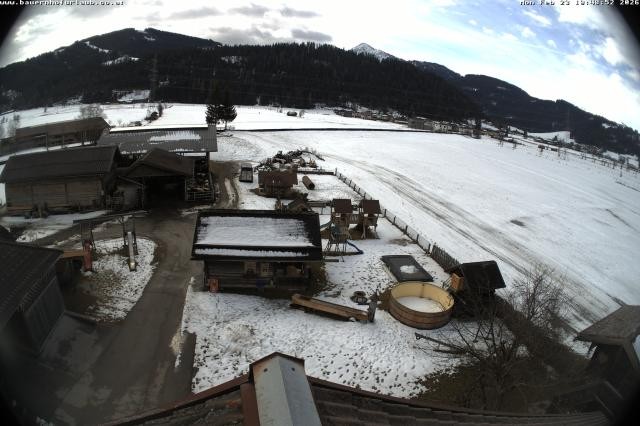 Archived image Webcam Organic farm Arnoldgut in Altenmarkt