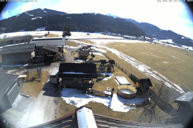 Archived image Webcam Organic farm Arnoldgut in Altenmarkt