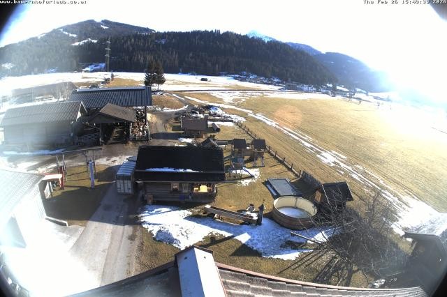 Archived image Webcam Organic farm Arnoldgut in Altenmarkt
