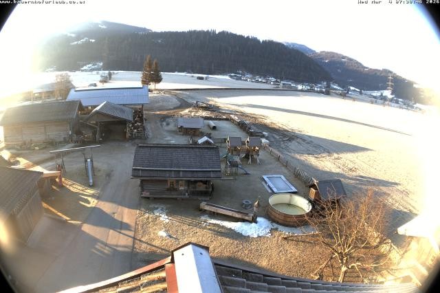 Archived image Webcam Organic farm Arnoldgut in Altenmarkt