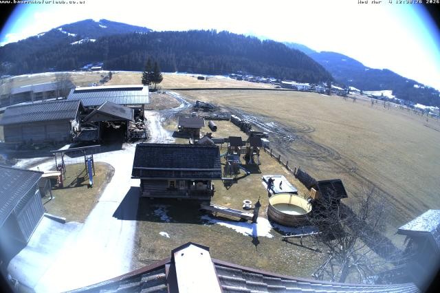 Archived image Webcam Organic farm Arnoldgut in Altenmarkt