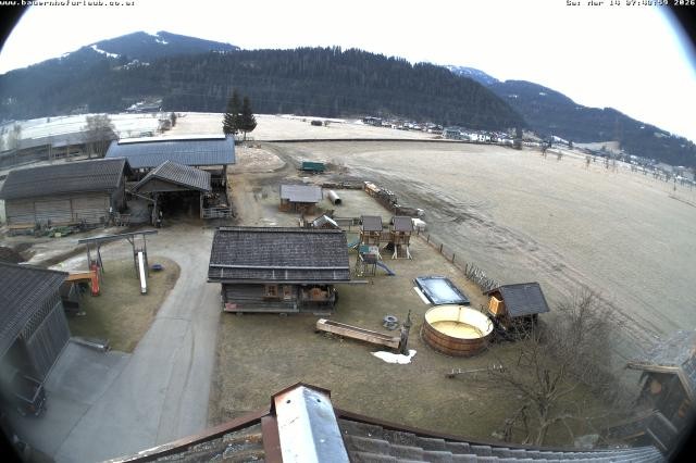 Archived image Webcam Organic farm Arnoldgut in Altenmarkt