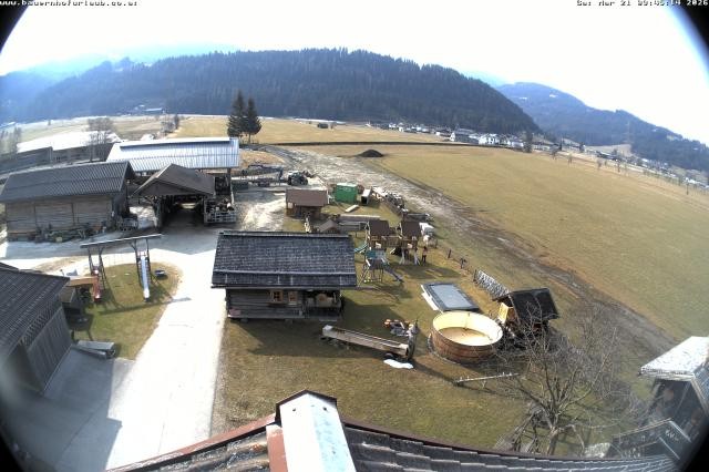 Archived image Webcam Organic farm Arnoldgut in Altenmarkt
