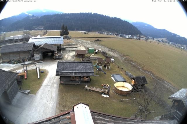 Archived image Webcam Organic farm Arnoldgut in Altenmarkt