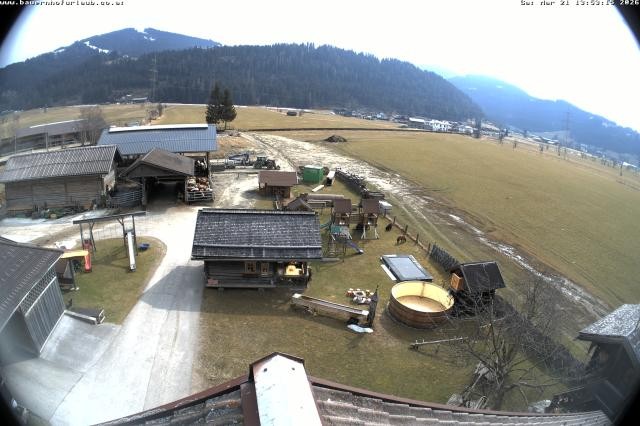 Archived image Webcam Organic farm Arnoldgut in Altenmarkt