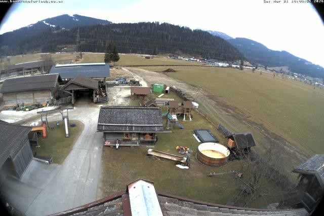 Archived image Webcam Organic farm Arnoldgut in Altenmarkt