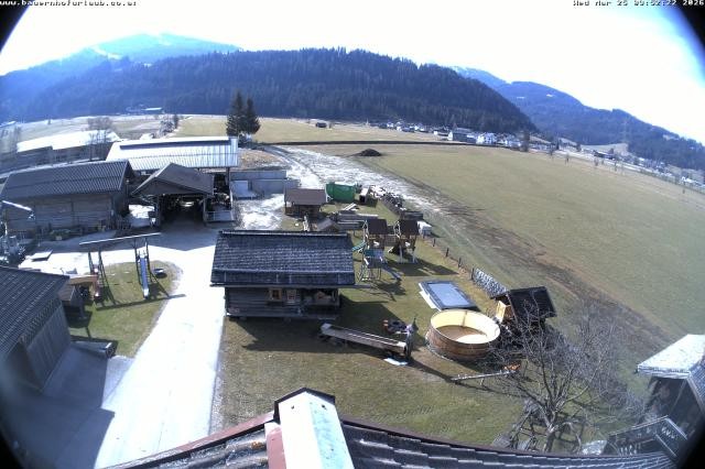 Archived image Webcam Organic farm Arnoldgut in Altenmarkt