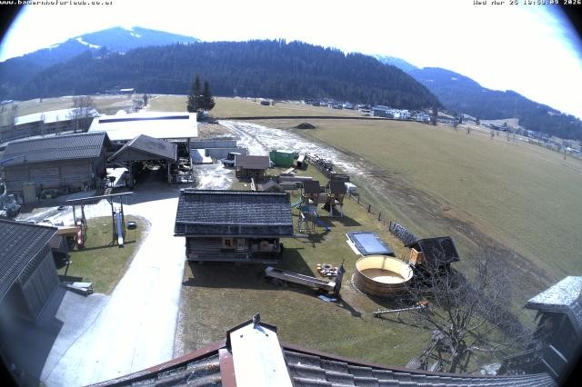 Archived image Webcam Organic farm Arnoldgut in Altenmarkt