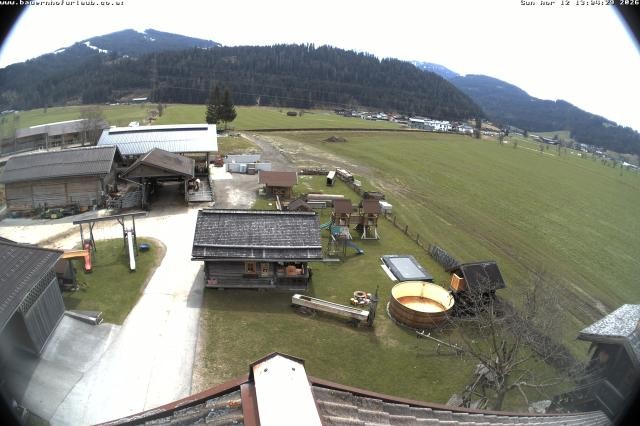 Archived image Webcam Organic farm Arnoldgut in Altenmarkt