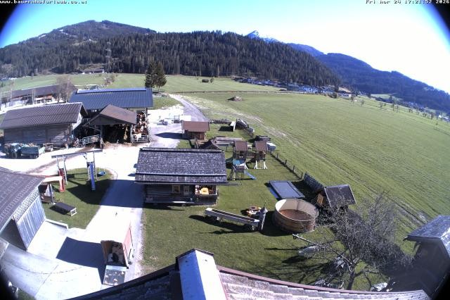 Archived image Webcam Organic farm Arnoldgut in Altenmarkt