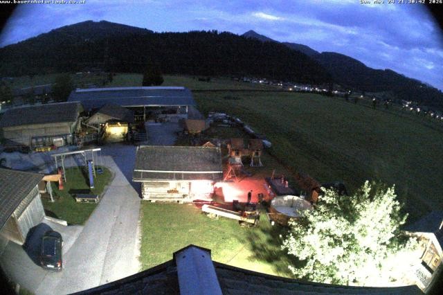 Archived image Webcam Organic farm Arnoldgut in Altenmarkt