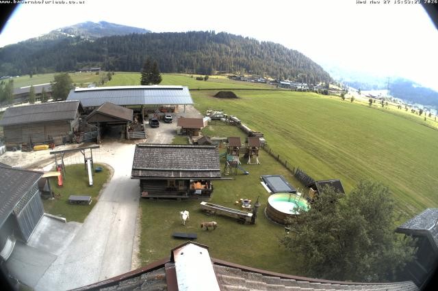 Archived image Webcam Organic farm Arnoldgut in Altenmarkt