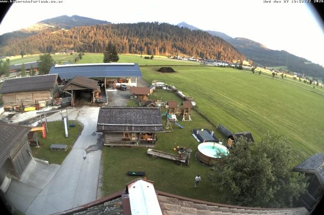 Archived image Webcam Organic farm Arnoldgut in Altenmarkt