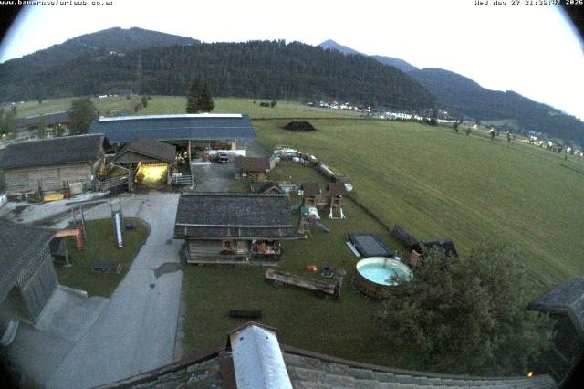 Archived image Webcam Organic farm Arnoldgut in Altenmarkt