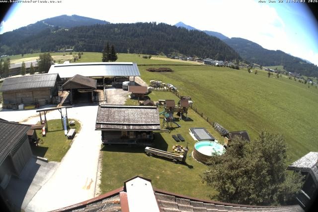 Archived image Webcam Organic farm Arnoldgut in Altenmarkt