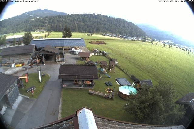 Archived image Webcam Organic farm Arnoldgut in Altenmarkt