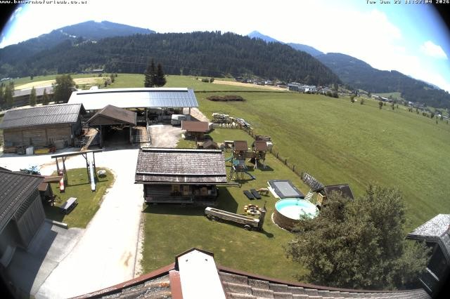Archived image Webcam Organic farm Arnoldgut in Altenmarkt