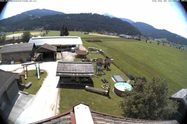 Archived image Webcam Organic farm Arnoldgut in Altenmarkt
