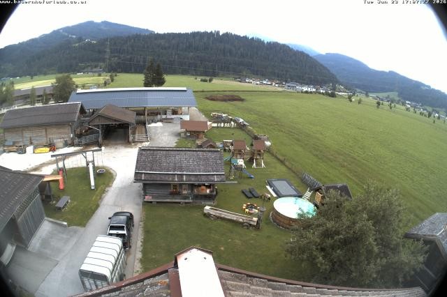 Archived image Webcam Organic farm Arnoldgut in Altenmarkt